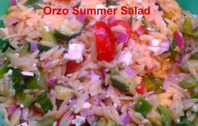 orzo summer salad