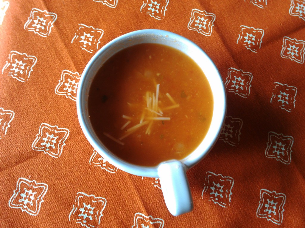 Pumpkin-Tomato Soup from Eliot's Eats