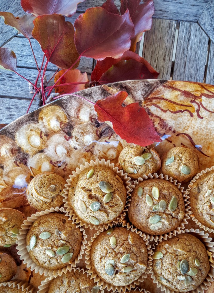 Maple-Chai Pumpkin Muffins from Eliot's Eats