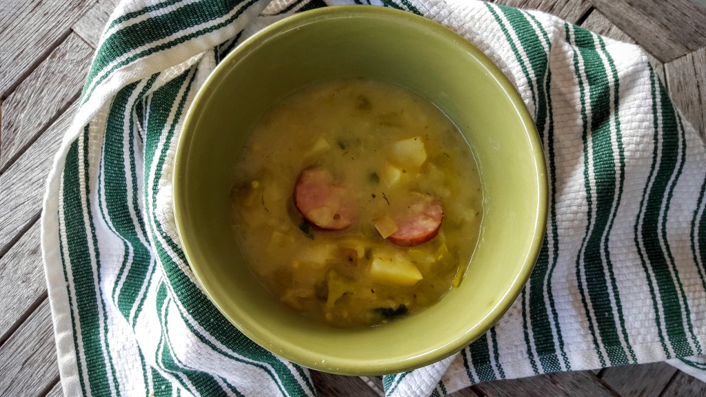 Green Chile and Sausage Soup from Eliot's Eats