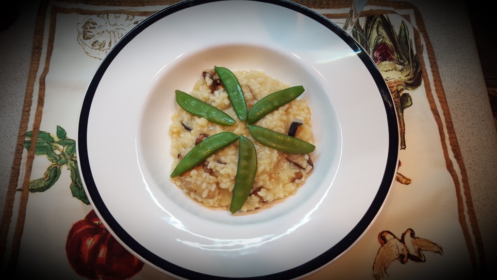 Lemongrass Risotto with Peas from Eliot's Eats