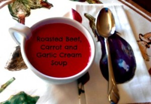 beet and carrot soup